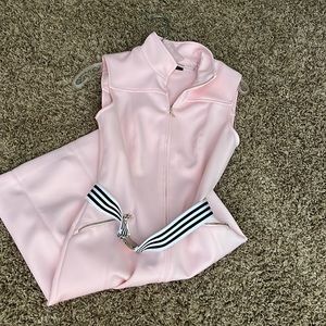 Tommy Hilfiger Womens A9SS1A9S Zip Front Zipper Pocket Sleeveless Dress